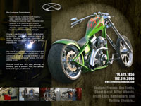  ChopperPro.com, custom chopped cycles, customized choppers, custom rolling chassis 